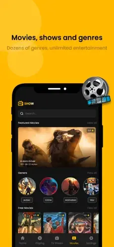 cricfy-tv-app Movies and shows